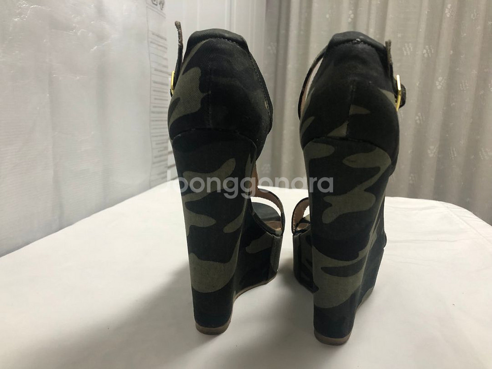 STEVE MADDEN 스티브매든 밀리터리 웨지힐--4
