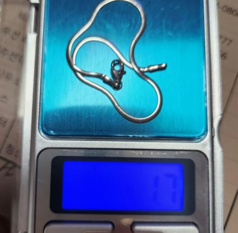 14K 오메가(뱀줄) 팔찌 이미지