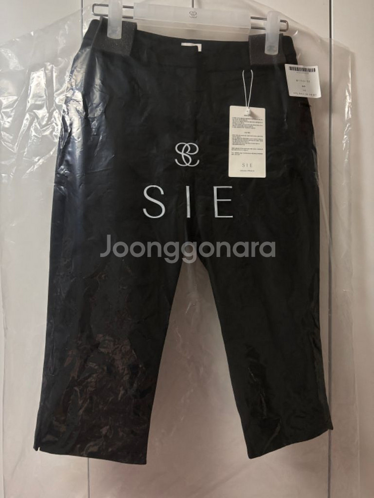 [새상품] 시에 sie 벨라 카프리 팬츠 블랙 xs--3