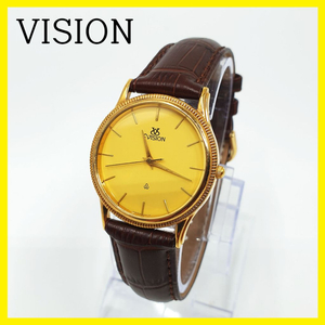 [1980년대] 비전 쿼츠 빈티지 금장 시계