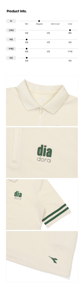 디아도라 티셔츠 S--4