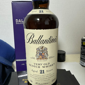 Ballantines 21년 공병 풀박스