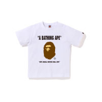 Bape Kids Ape Head Tee White