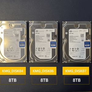NAS HDD 판매 (8TB/상태 주의 및 나쁨)