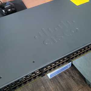 CISCO 스위치허브 WS_C2960X_48TS_L