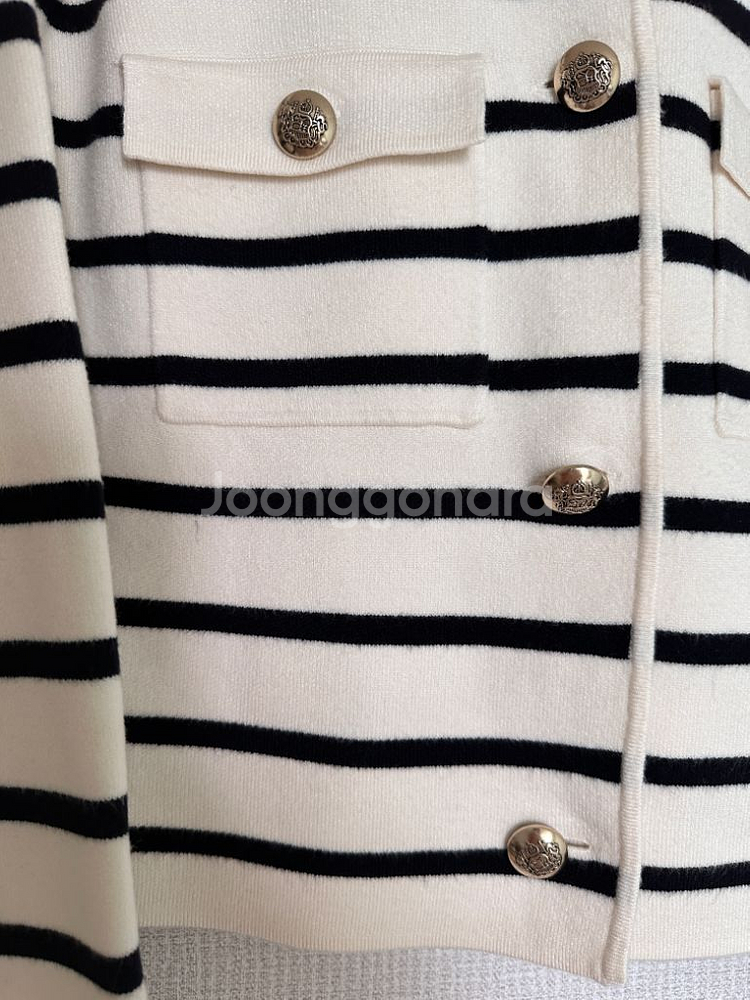 마시모두띠 스트라이프 가디건--1
