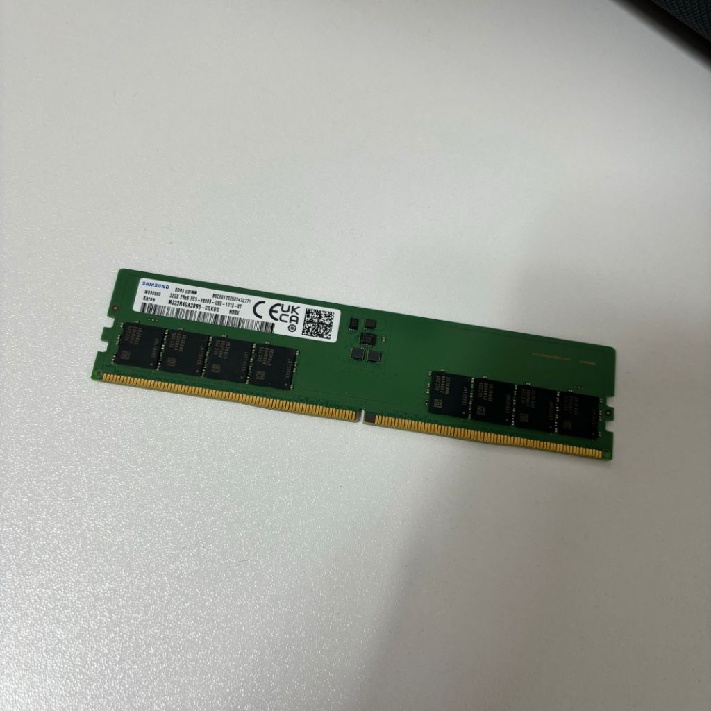 삼성 ddr5 4800 32gb 피씨램