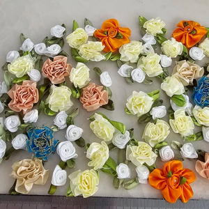 리본반재 꽃 6종 66개 일괄