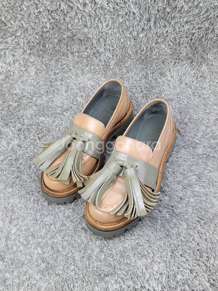 msgm 정품 테슬 로퍼 EU35/225 상태 좋음--2