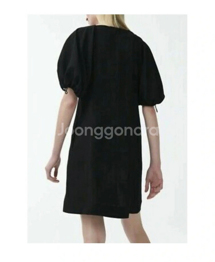 코스 퍼프 드레스(COS A-LINE DRAWCORD--1