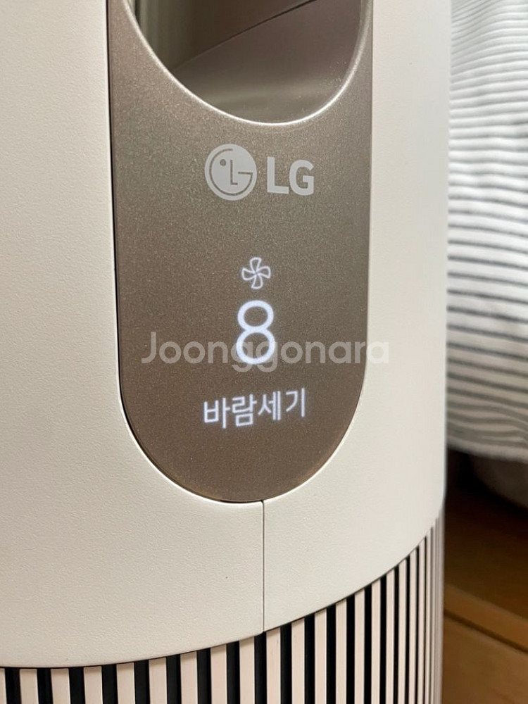 LG 퓨리케어 오브제 에어로타워 온풍 겸용 공기청정기--3