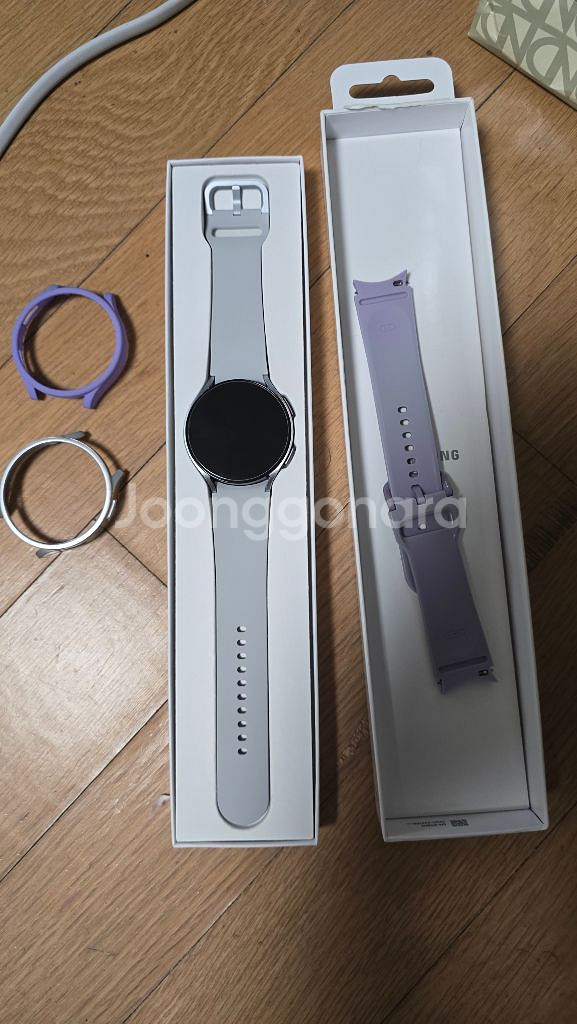 갤럭시 워치6 44mm lte 풀박스팝니다--4