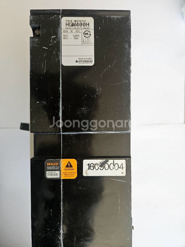 현대 차단기 MCCB HGM400H 4P 400A--1