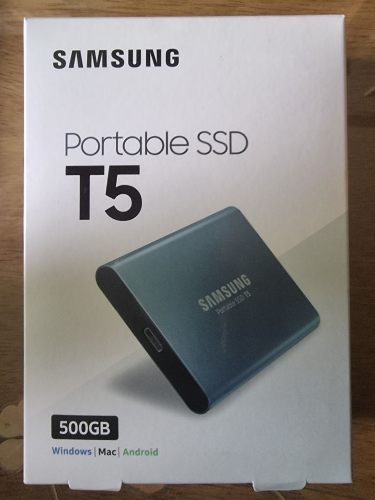 삼성 외장 SSD T5 500GB