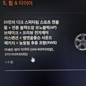 임판 미쉐린ps4s245/40 275/35 zr20