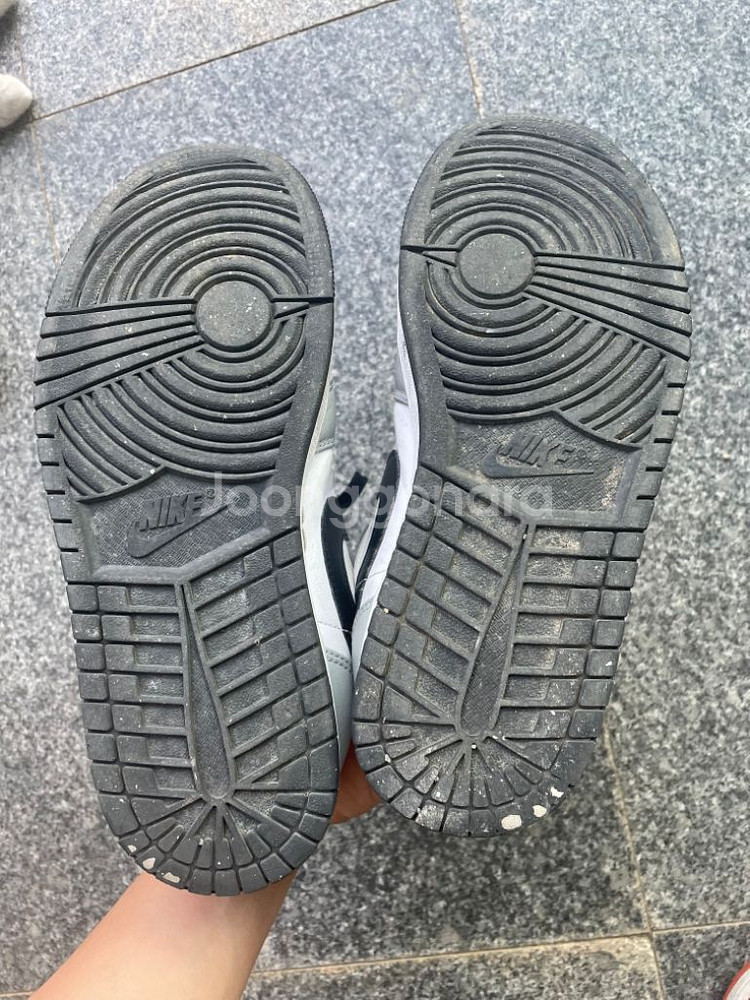 나이키 조던1 라이트 스모크 그레이 로우 265--5