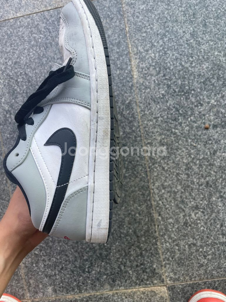 나이키 조던1 라이트 스모크 그레이 로우 265--4