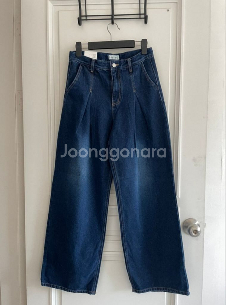 ~28)핀턱진청와이드 새거 13000(세일)--3