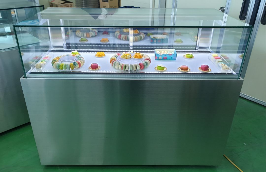 BKC 마카롱 샌드위치 디저트 냉장 쇼케이스