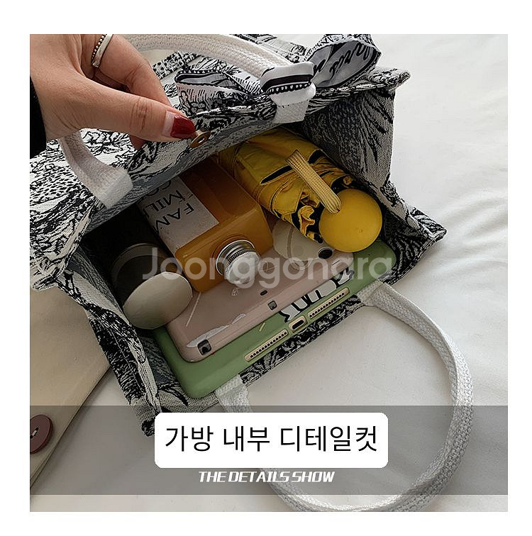 새상품)에코백캔버스백천가방숄더백쇼핑백쇼퍼백미니백가방--7