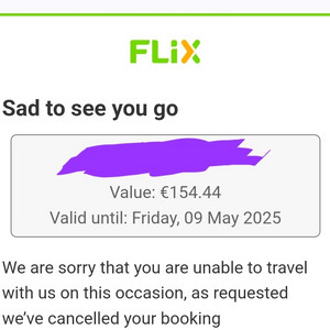플릭스버스 바우처 154유로 10퍼 할인
