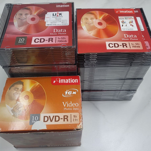 CD-R -74장 새거 ,DVD-R-10장 새거 ㅡ 미