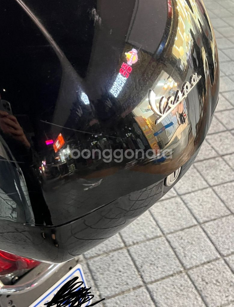 베스파 gts125 22년식 팝니다--9