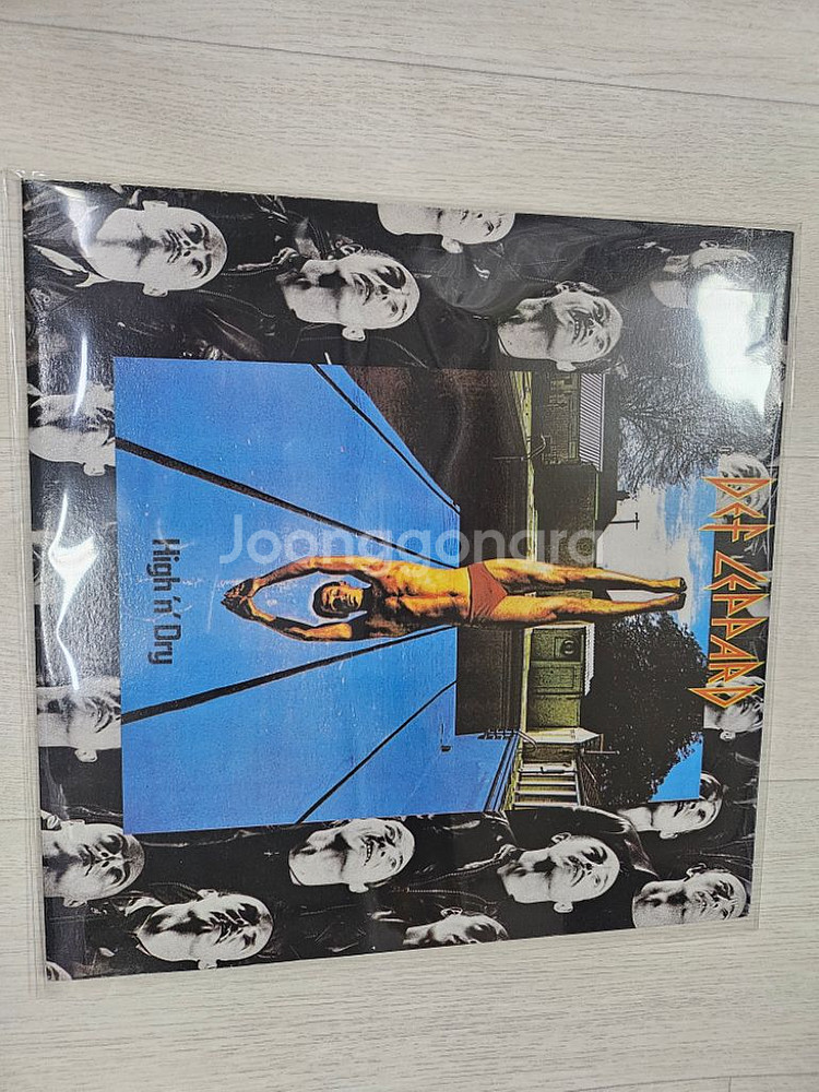 데프 레파드 lp판 - high n dry--0