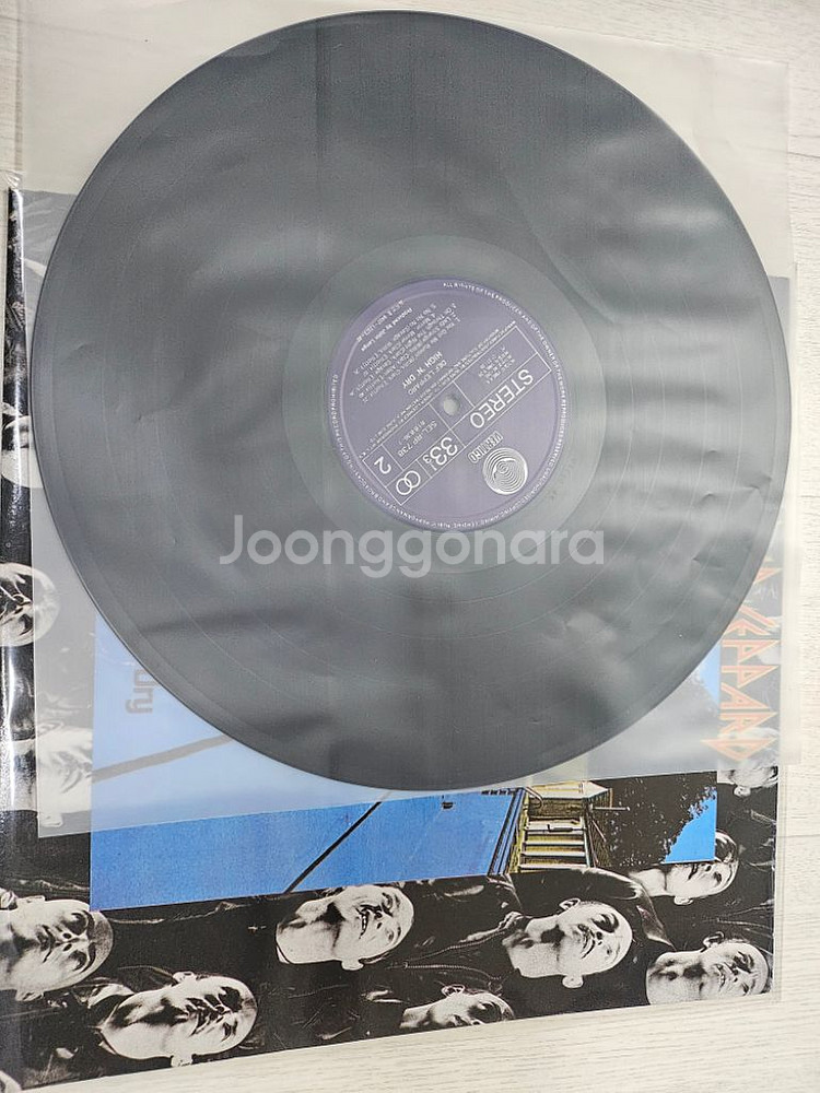 데프 레파드 lp판 - high n dry--2