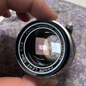 캐논 50mm1.8 ltm l39마운트 렌즈 판매합니다