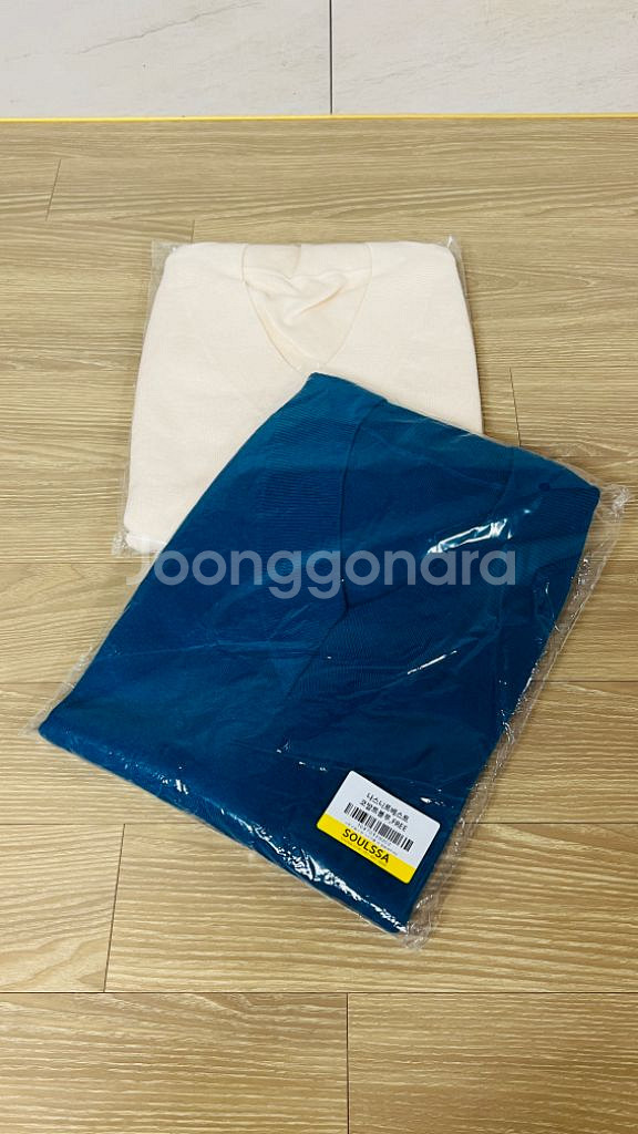 쏠사(Soulssa)/나스니트 베스트(2컬러, 새상품)--1