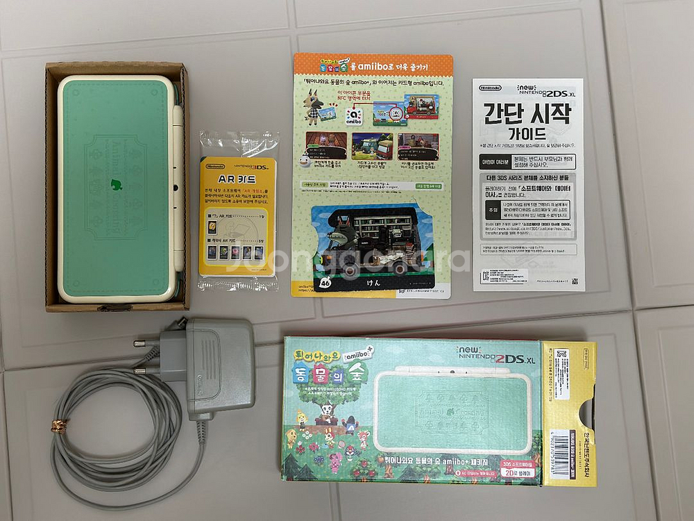 닌텐도 뉴 2DS XL 튀동숲 에디션--4