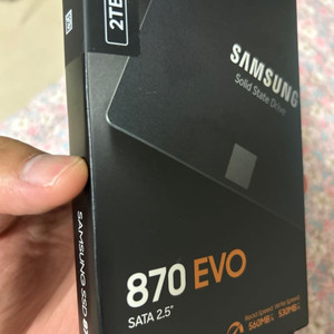 sata ssd 삼성 870 evo 2tb 미개봉