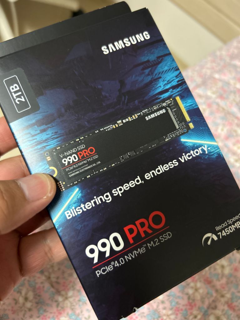 nvme ssd 삼성 990 pro 2tb 미개봉