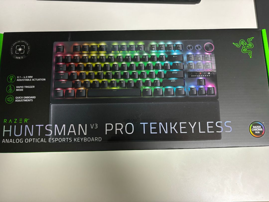 레이저 헌츠맨 v3 pro tkl 미개봉 팝니다