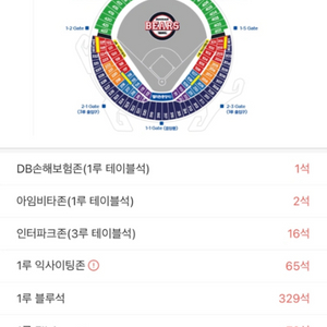 5/28 두산kt 1루 응원석