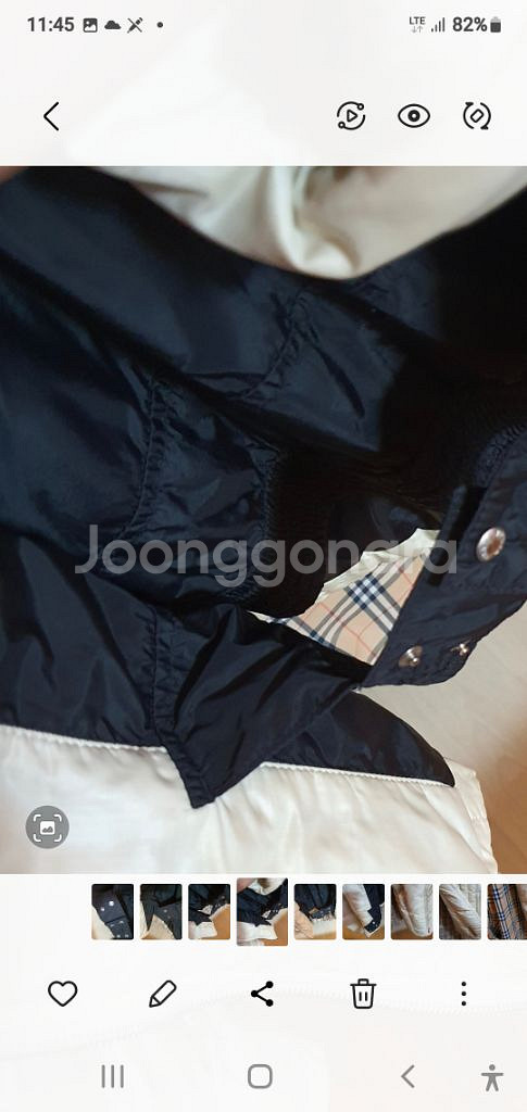 무료배송/정품 ~ 프라다 신변구조칩내장 패딩--5