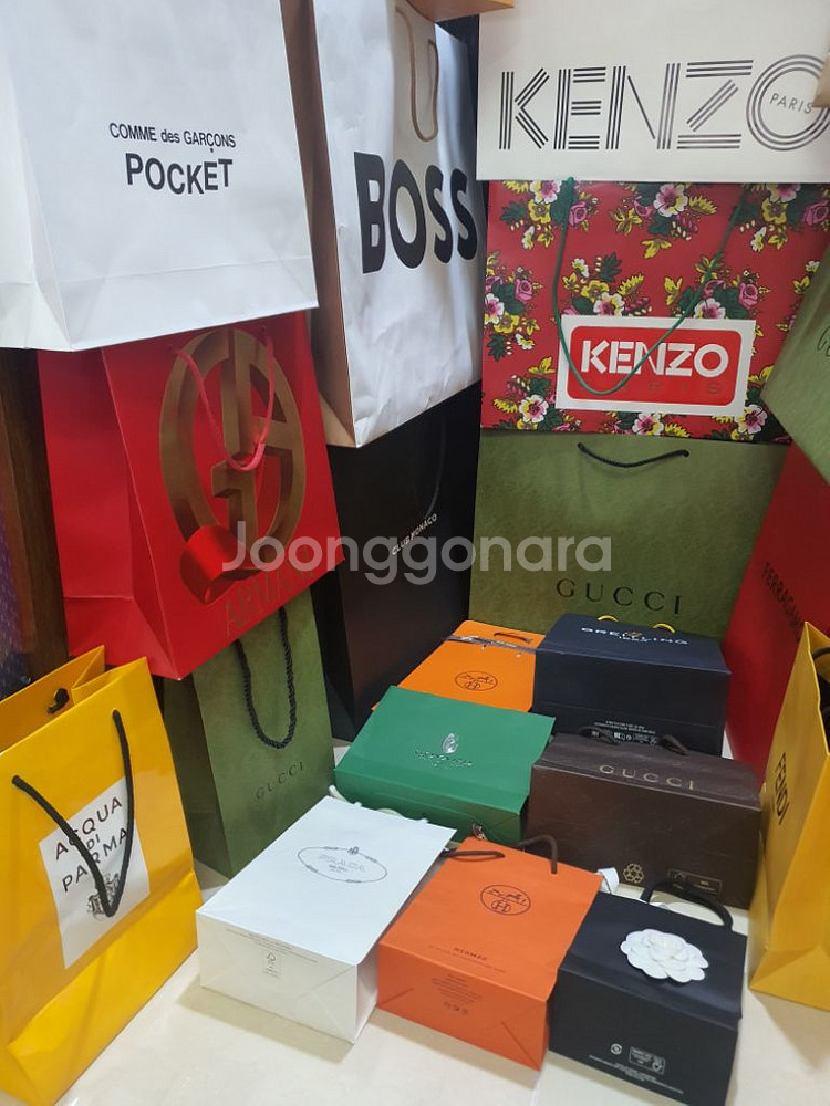 명품쇼핑백(종류.크기.무관 균일가! 명품화장품증정)--3