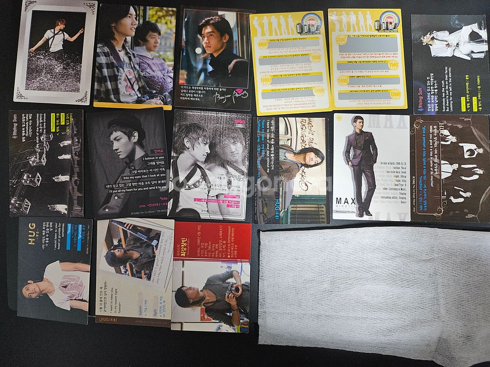 동방신기 스타컬렉션카드 공식사진 등--1