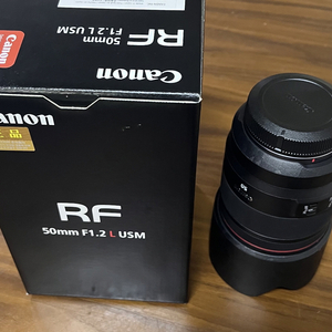 캐논 정품 RF50mm 1.2L 알오이