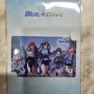 블루아카이브 2.5주년 교통카드