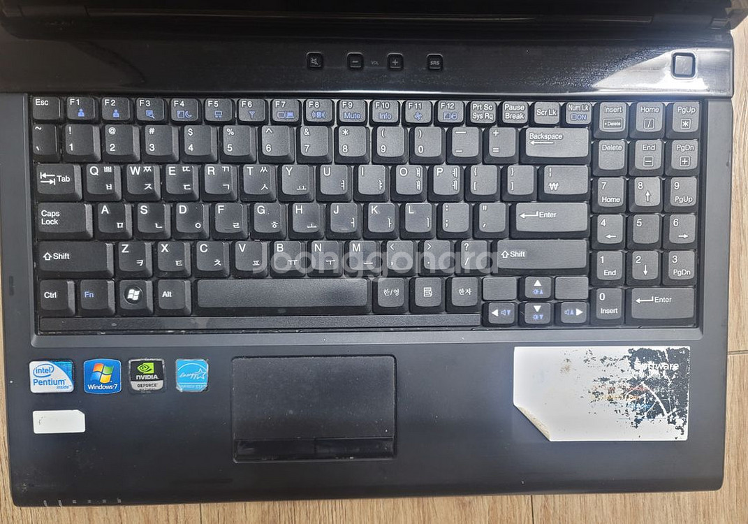 엘지 노트북 R560 부품용 아답타 포함--2