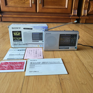 소니 ICF-SW11 풀박스 일본산 라디오
