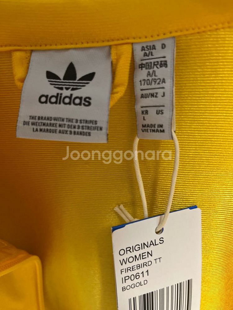 아디다스 파이어버드 볼드골드--1