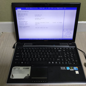 msi 노트북 fx600(MS-16G12)