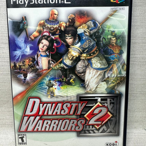 PS2 다이너스티 워리어즈2,영어판,설명서