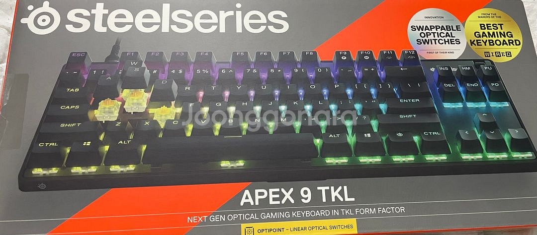 스틸시리즈 APEX 9 TKL 게이밍키보드--1