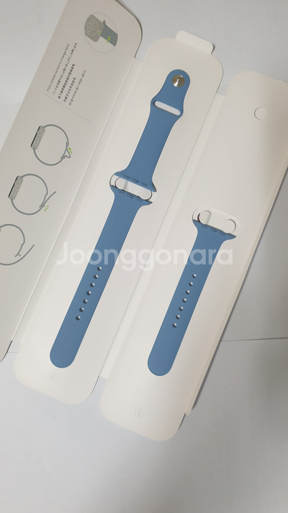 애플워치정품스트랩 스포츠42mm 판매(미사용)--1