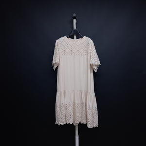 SJSJ 춘하 펀칭아일렛 롱 원피스 44.55