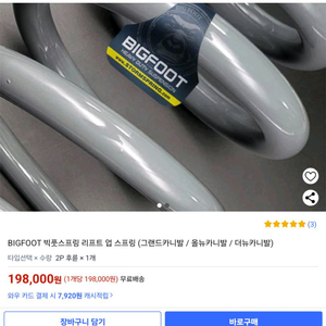 올뉴카니발 빅풋스프링 리어